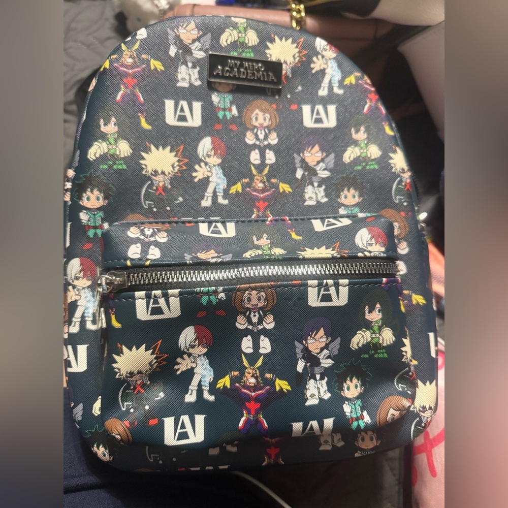 My Hero Academia Character Print Backpack